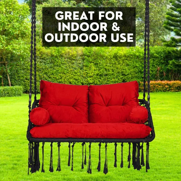 Red_And_Black_Premium_And_Handcrafted_Polyester_Hammock_Swing_For_Home