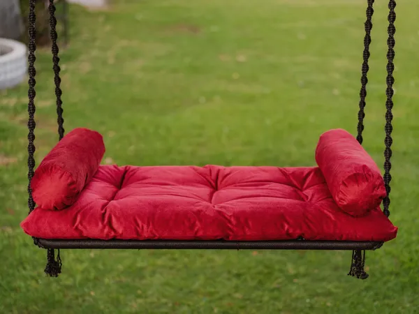 Red_And_Brown_Premium_And_Handcrafted_Polyester_Hammock_Swing_For_Home