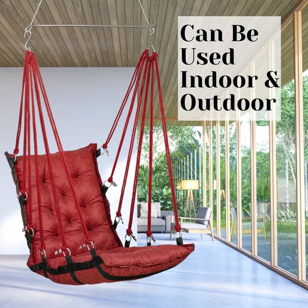 Red_Premium_And_Handcrafted_Cotton_Hammock_Swing_For_Home