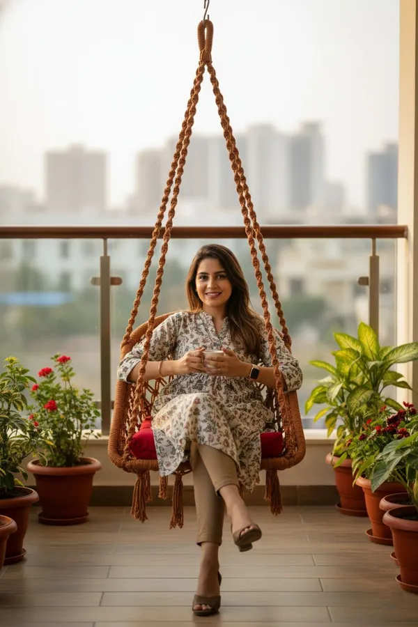 Brown_And_Red_Premium_And_Handcrafted_Cotton_Hammock_Swing_For_Home