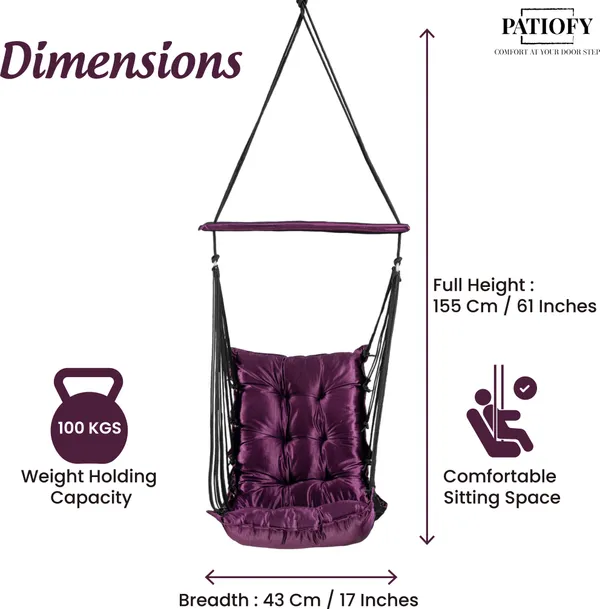 Purple_Premium_And_Handcrafted_Cotton_Hammock_Swing_For_Home