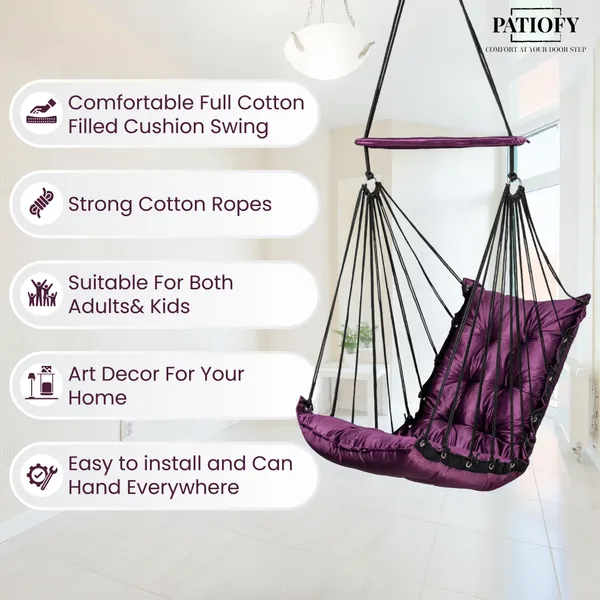 Purple_Premium_And_Handcrafted_Cotton_Hammock_Swing_For_Home