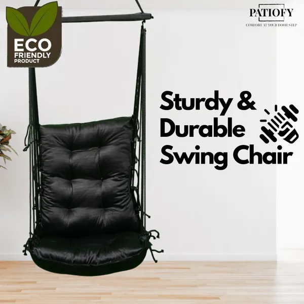 Black_Premium_And_Handcrafted_Cotton_Hammock_Swing_For_Home