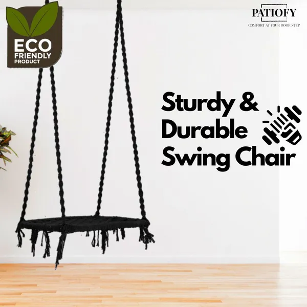 Black_Premium_And_Handcrafted_Cotton_Hammock_Swing_For_Home