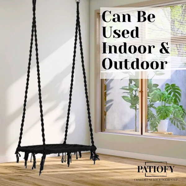 Black_Premium_And_Handcrafted_Cotton_Hammock_Swing_For_Home