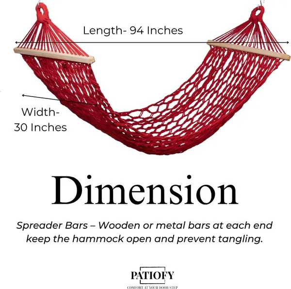 Red_Premium_And_Handcrafted_Cotton_Hammock_Swing_For_Home