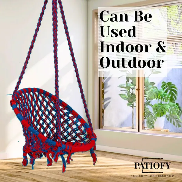 Blue_And_Red_Premium_And_Handcrafted_Cotton_Hammock_Swing_For_Home