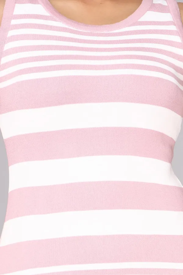 Striped_Bodycon_Sleeveless_Polycotton_Dress