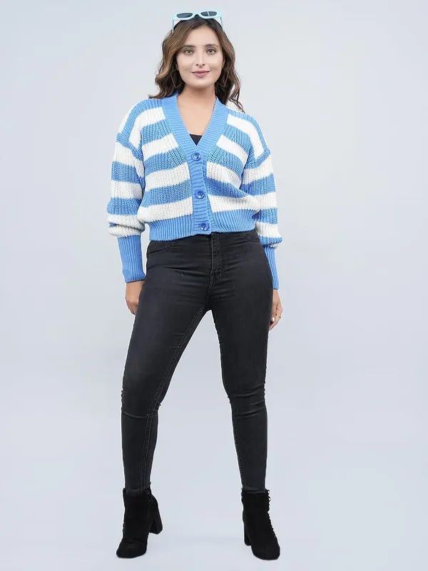 Women_S_Knitted_Striped_Cardigan_Sweater