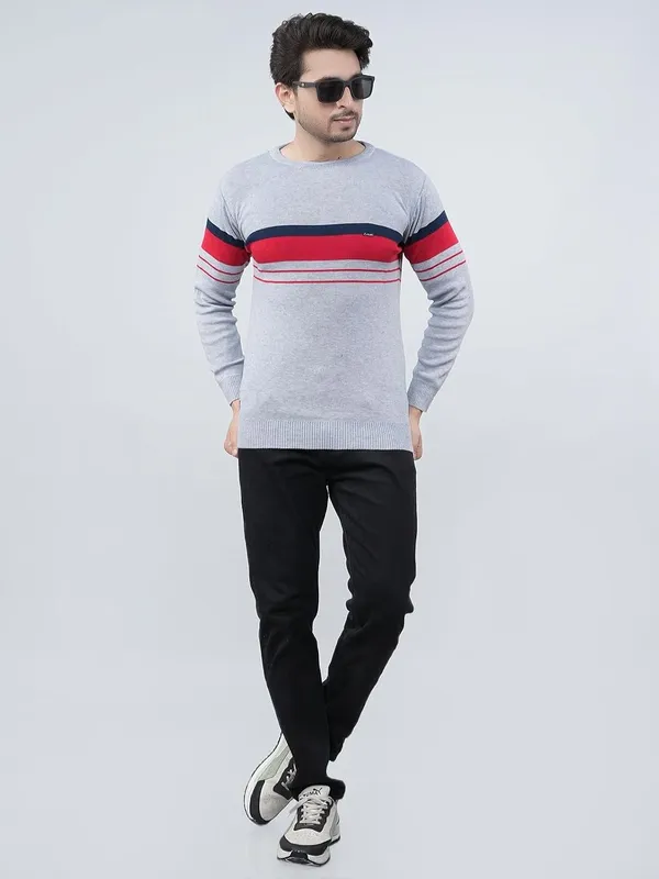Men_S_Striped_Round_Neck_Pullover_Sweater