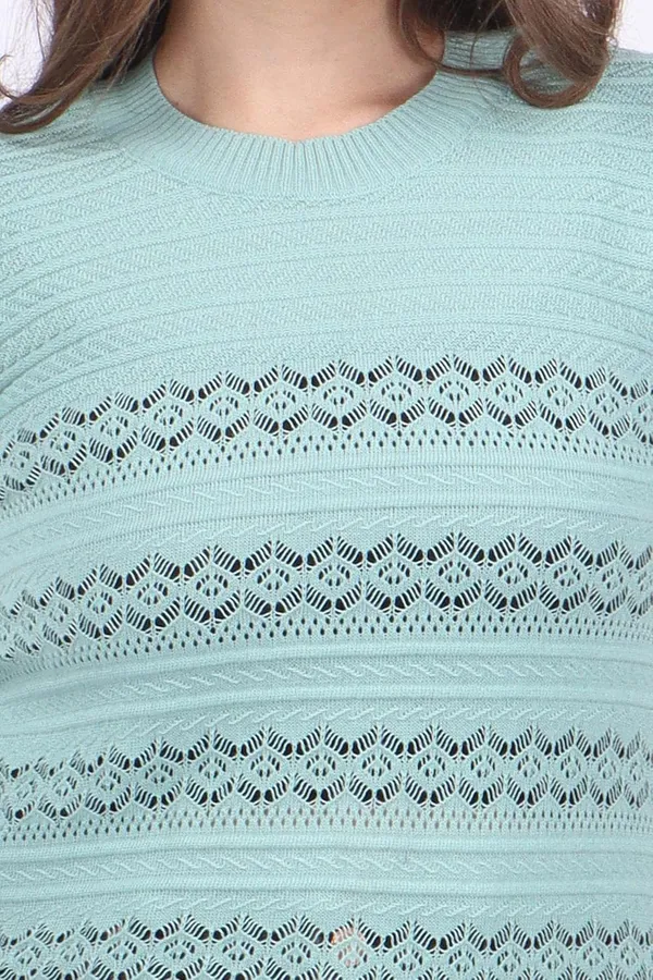 Women_S_Cotton_Blend_Half_Sleeve_Top