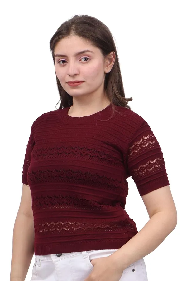 Women_S_Cotton_Blend_Round_Neck_Top