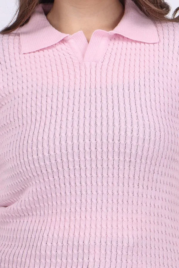 Women_S_Half_Sleeve_Collared_Top