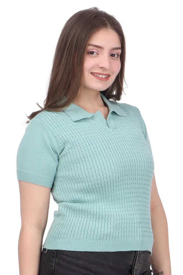 Women_Knitted_Cotton_Top_Women_Knitted_Striped_Top