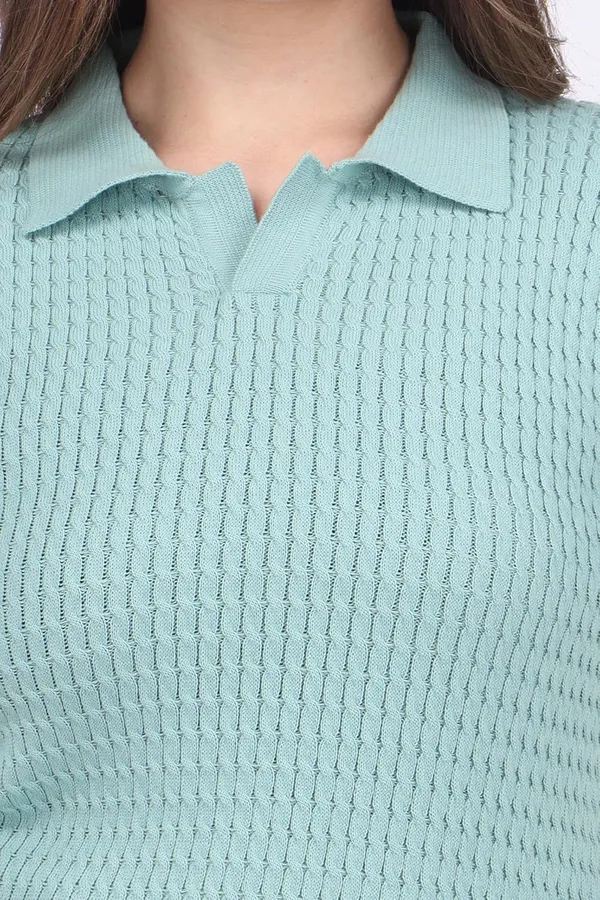 Women_Knitted_Cotton_Top_Women_Knitted_Striped_Top