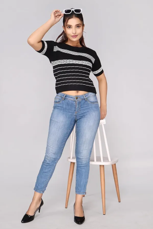Half_Sleeve_Round_Neck_Top