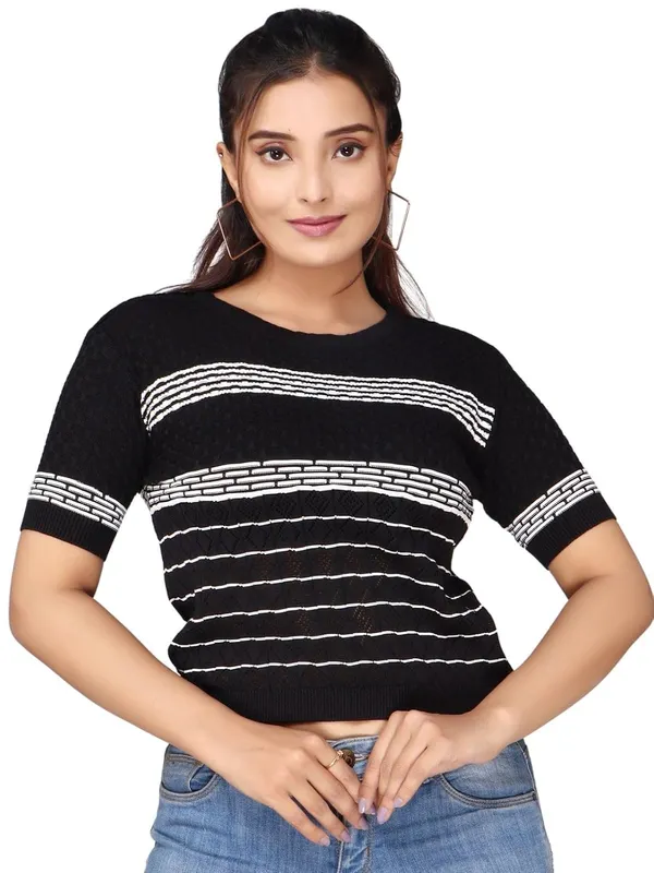 Half_Sleeve_Round_Neck_Top