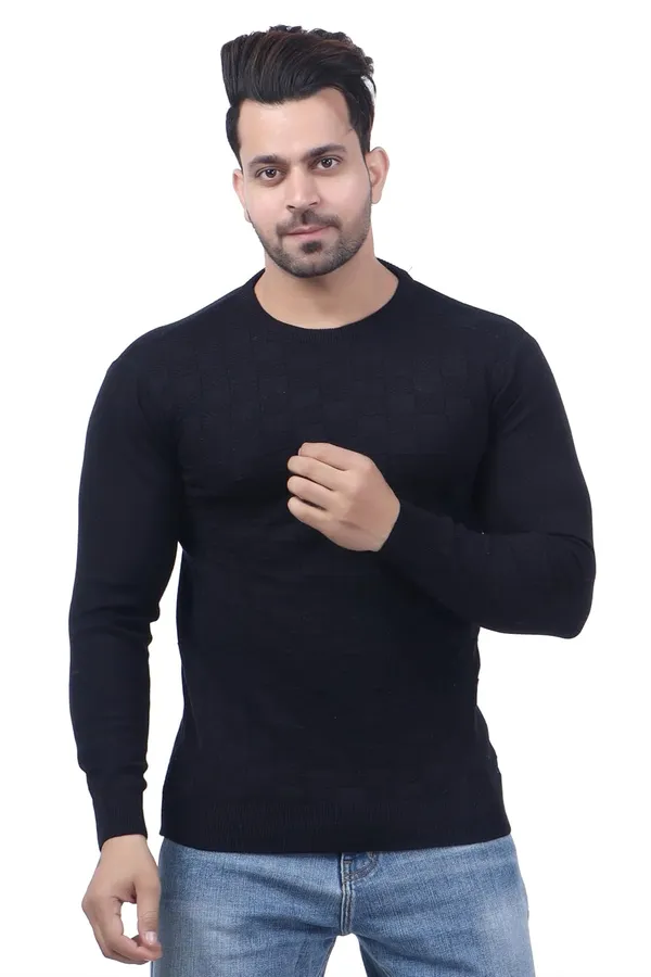 Men_Round_Neck_Self_Design_Sweater