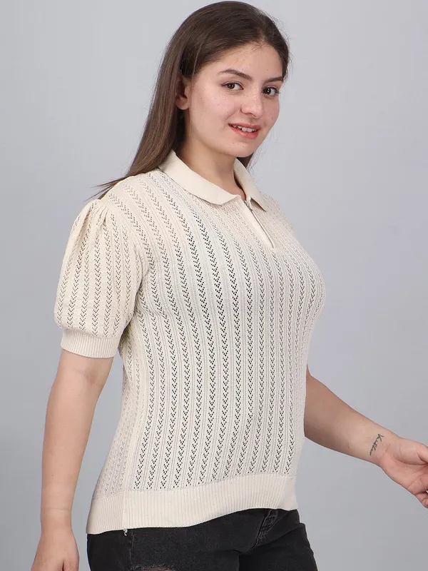 Women_S_Knitted_Collar_Neck_Top_With_Zipper