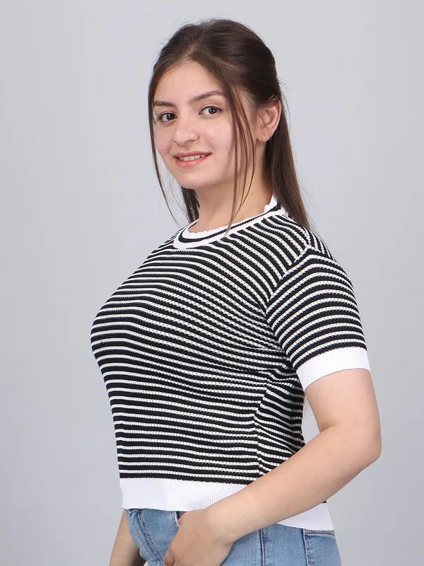 Women_S_Cotton_Striped_Top
