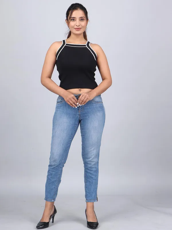Women_S_Ribbed_Cotton_Halter_Crop_Top