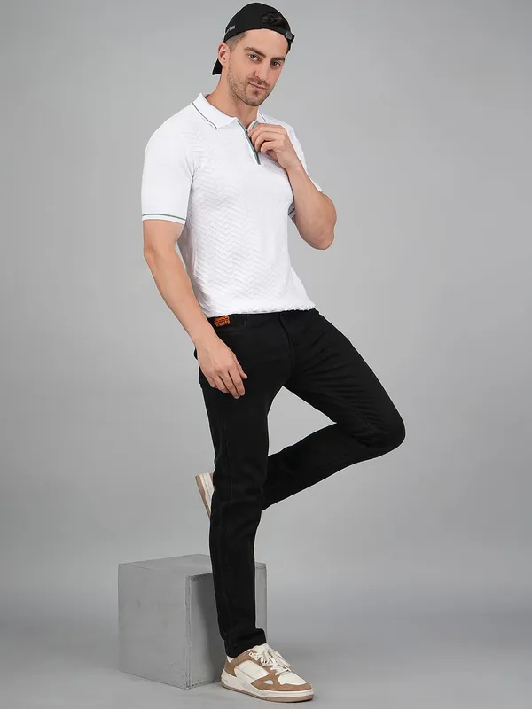 Men_S_Textured_Collar_Neck_T_Shirt