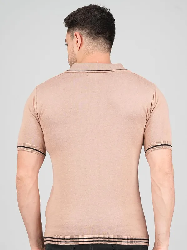 Men_S_Textured_Polo_Shirt_With_Zipper_Collar
