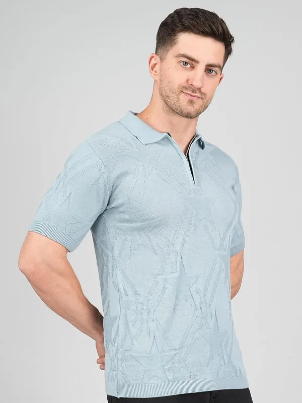 Men_S_Polo_Neck_Textured_T_Shirt