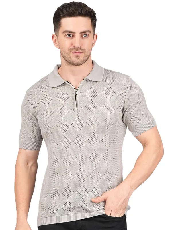 Men_S_Cotton_Knit_Polo_Shirt_With_Zipper_Collar