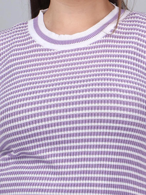 Women_S_Knitted_Half_Sleeve_Top