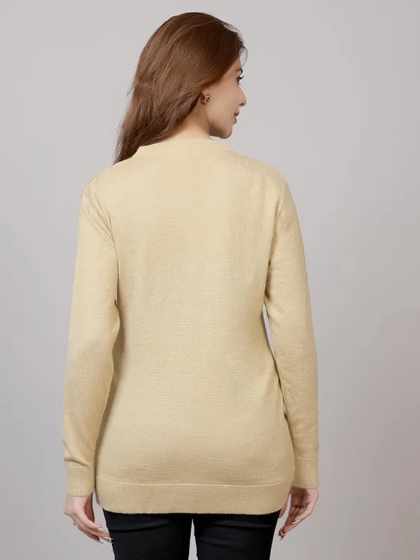Women_S_V_Neck_Button_Cardigan_Sweater
