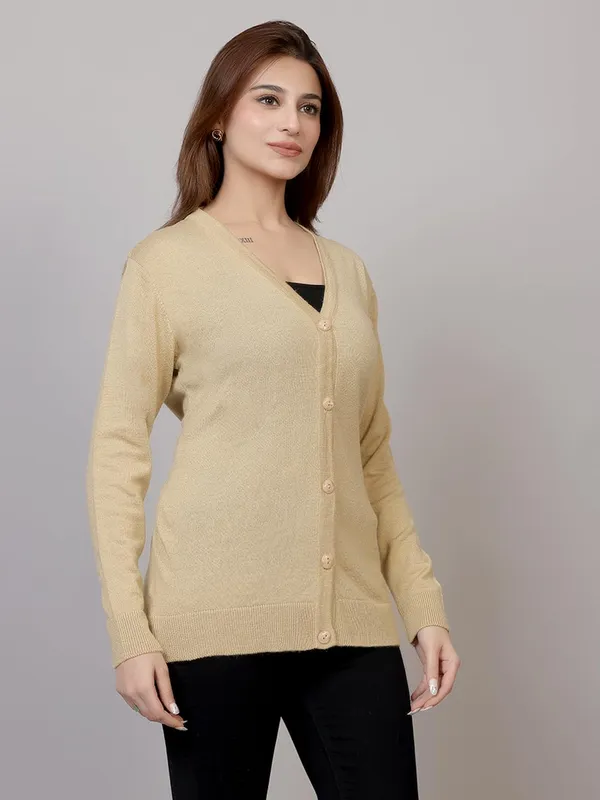 Women_S_V_Neck_Button_Cardigan_Sweater
