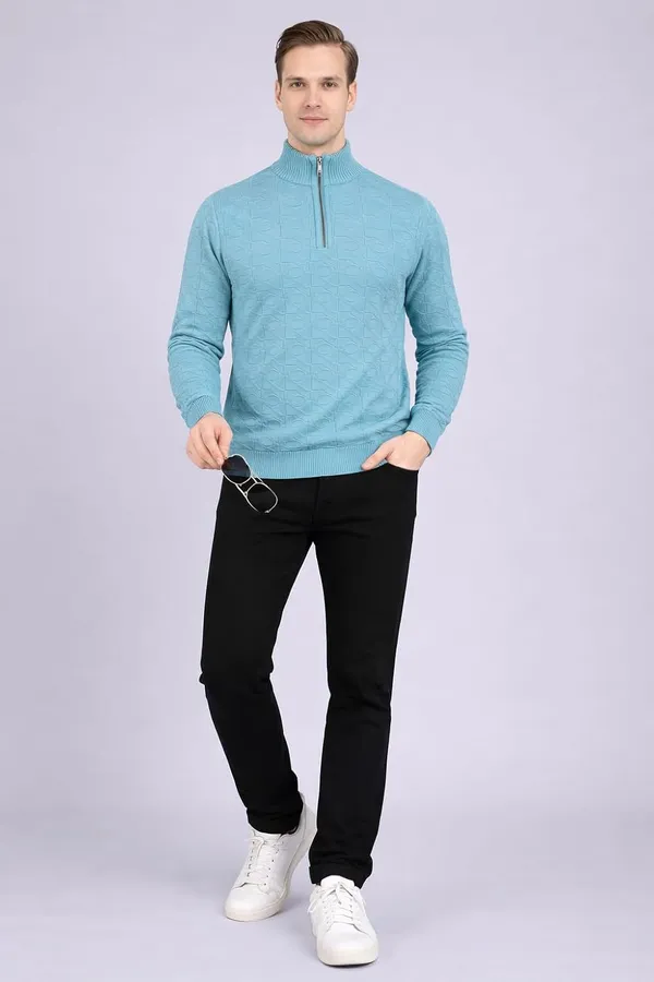 Men_S_Woolen_Half_Zipper_High_Neck_Sweater