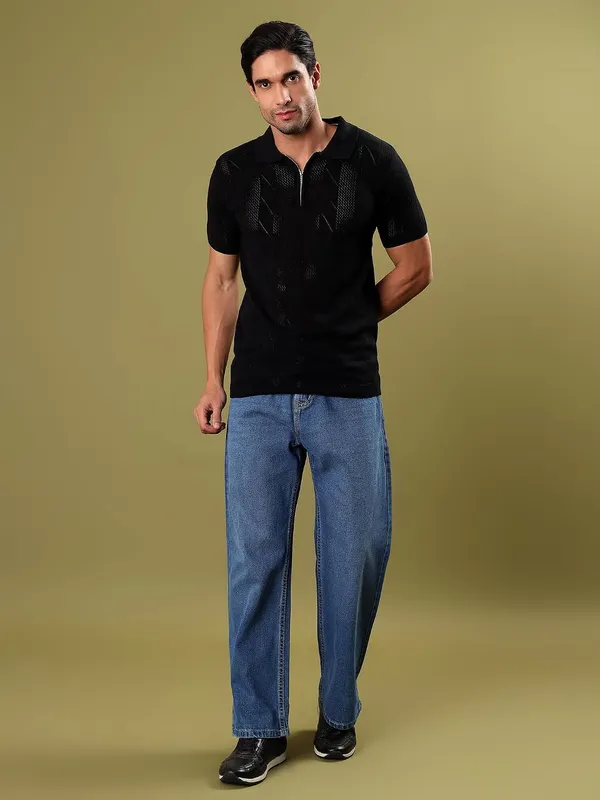 Men_S_Cotton_Polo_T_Shirt_With_Zipper_Neck