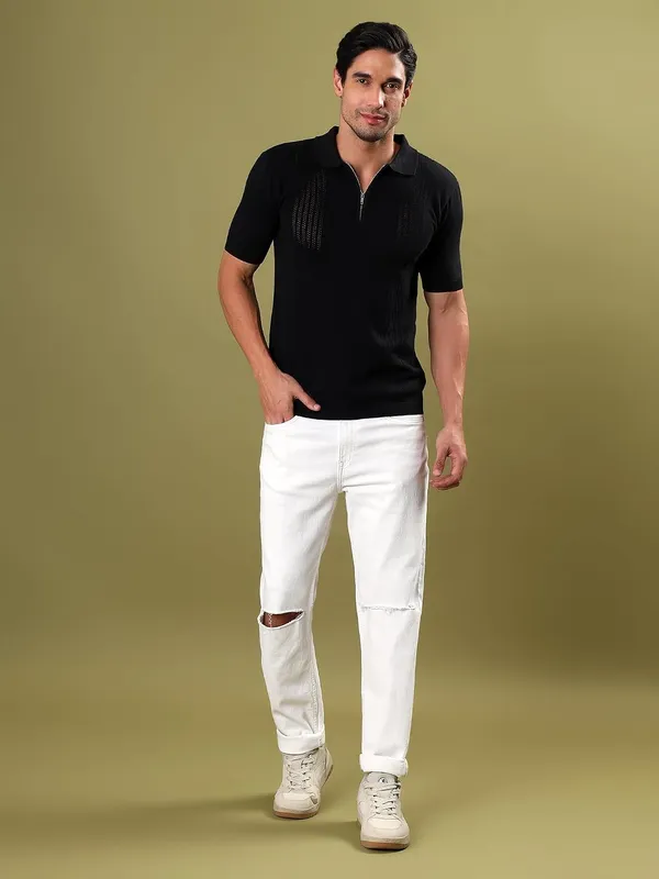 Men_S_Zipper_Neck_T_Shirt
