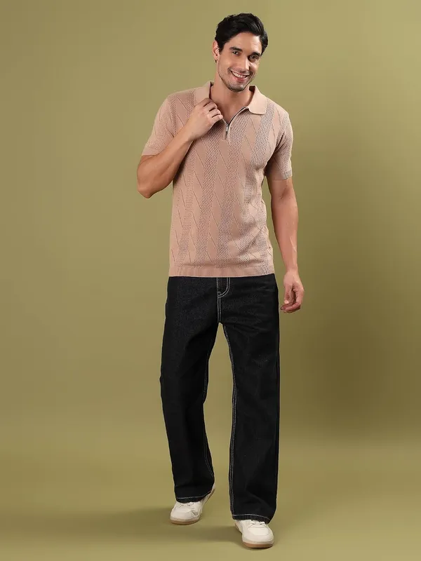 Men_S_Cotton_Polo_T_Shirt_With_Zipper_Neck