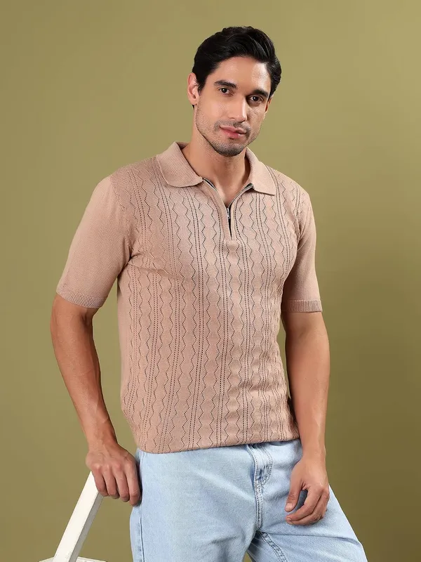 Men_S_Cotton_Polo_Neck_Half_Zip_T_Shirt