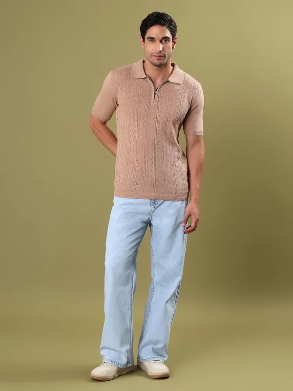 Men_S_Cotton_Polo_Neck_Half_Zip_T_Shirt