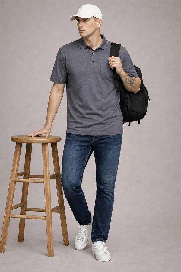Men_S_Polo_Neck_T_Shirt_With_Chest_Pocket