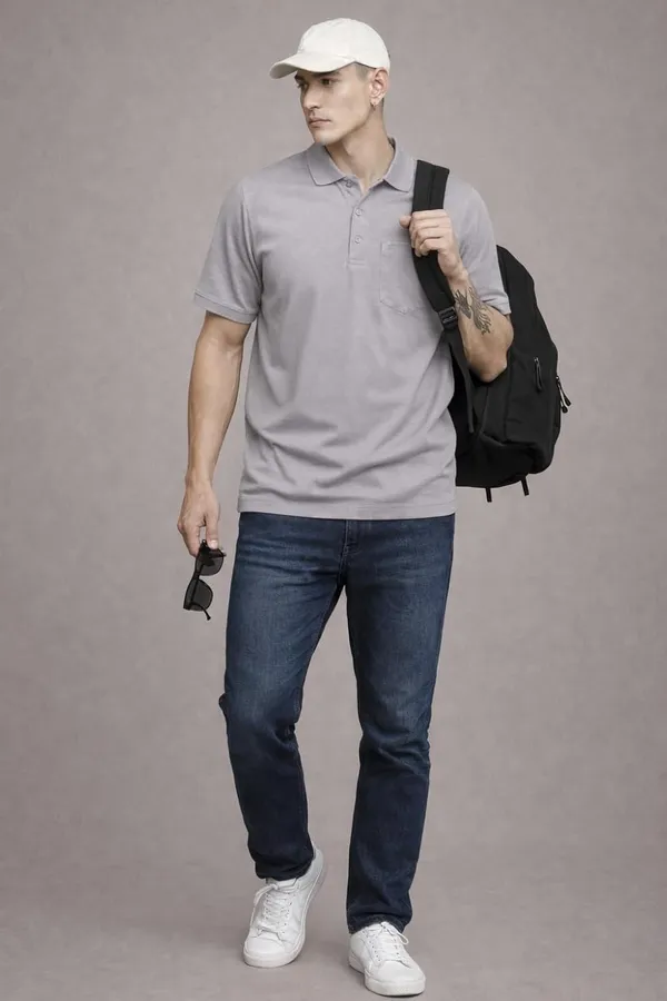 Men_S_Polo_Neck_T_Shirt_With_Chest_Pocket