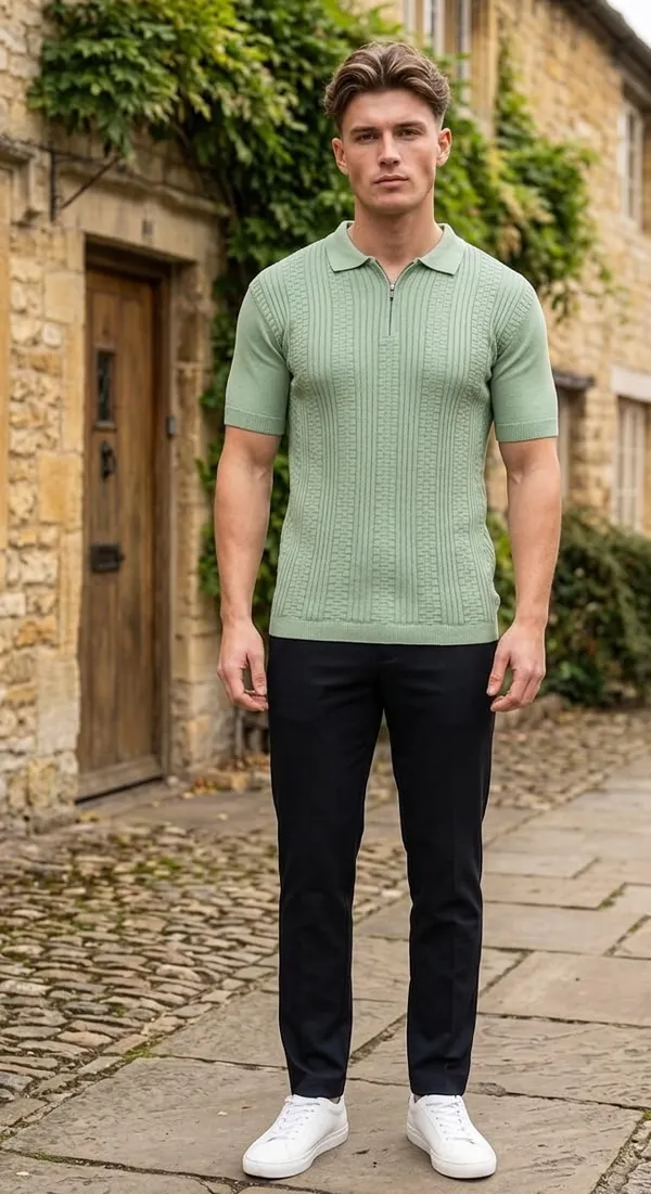 Men_S_Cotton_Zipper_Polo_Neck_T_Shirt
