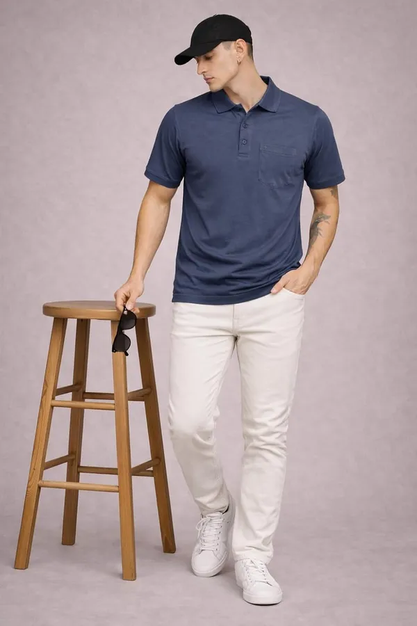 Men_S_Cotton_Blend_Polo_T_Shirt