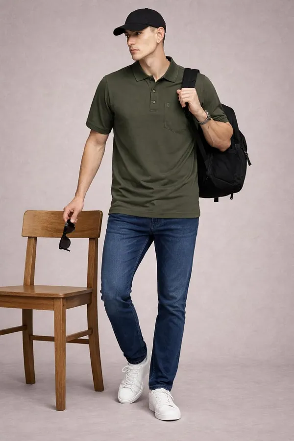 Men_S_Cotton_Blend_Polo_T_Shirt