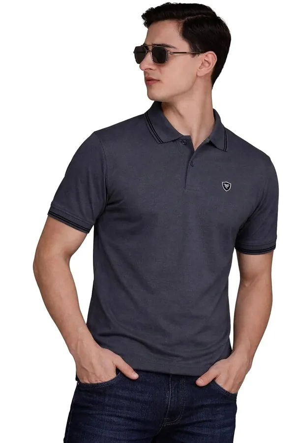 Men_Polo_Neck_Cotton_Blend_T_Shirt