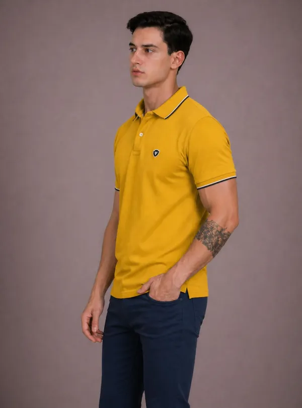 Men_S_Cotton_Blend_Polo_Neck_T_Shirt