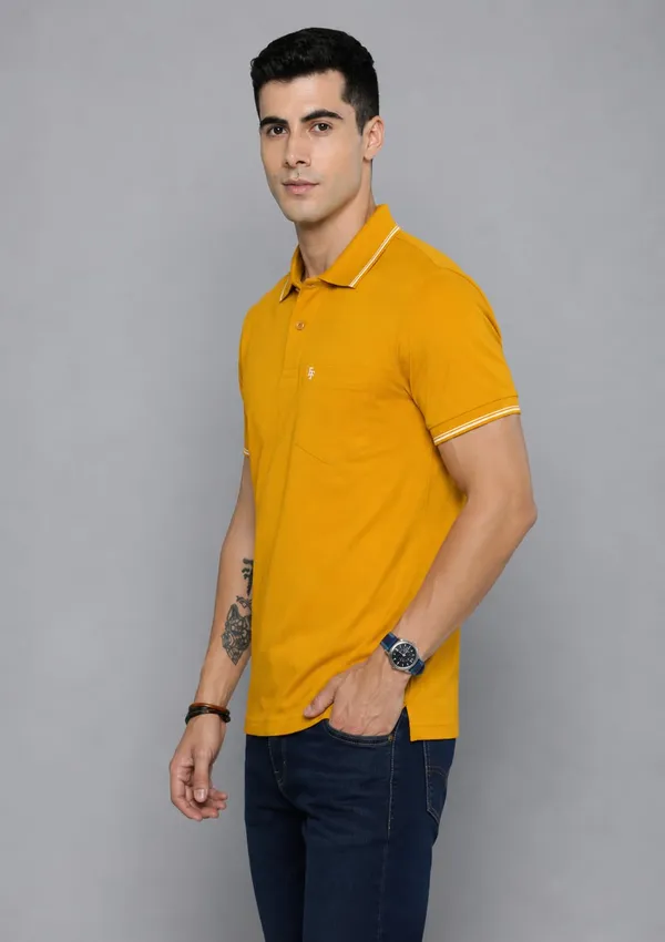 Men_Cotton_Blend_Polo_Neck_T_Shirt_With_Pocket
