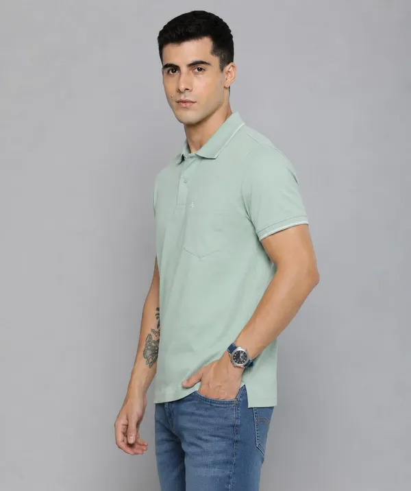 Men_Cotton_Blend_Polo_Neck_T_Shirt_With_Pocket