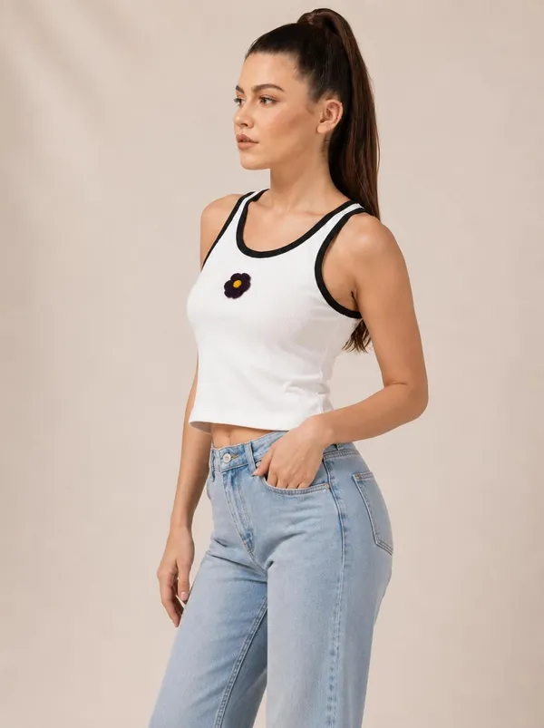 Women_Round_Neck_Crop_Top
