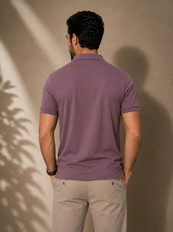 Men_Cotton_Blend_Polo_Neck_T_Shirt