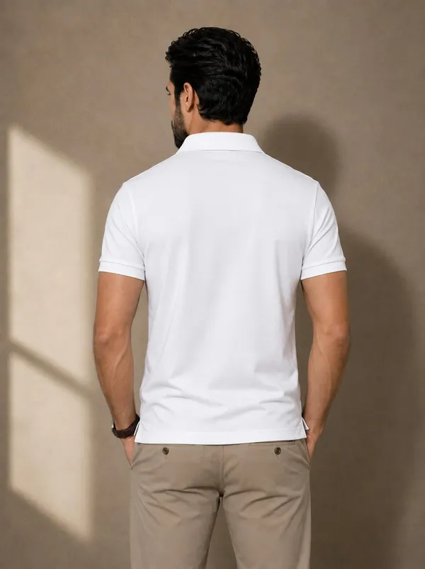 Men_Cotton_Blend_Polo_Neck_T_Shirt
